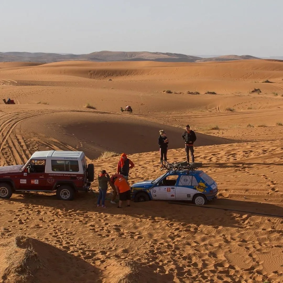 Assistance rallye en Afrique par Valdec Assistance
