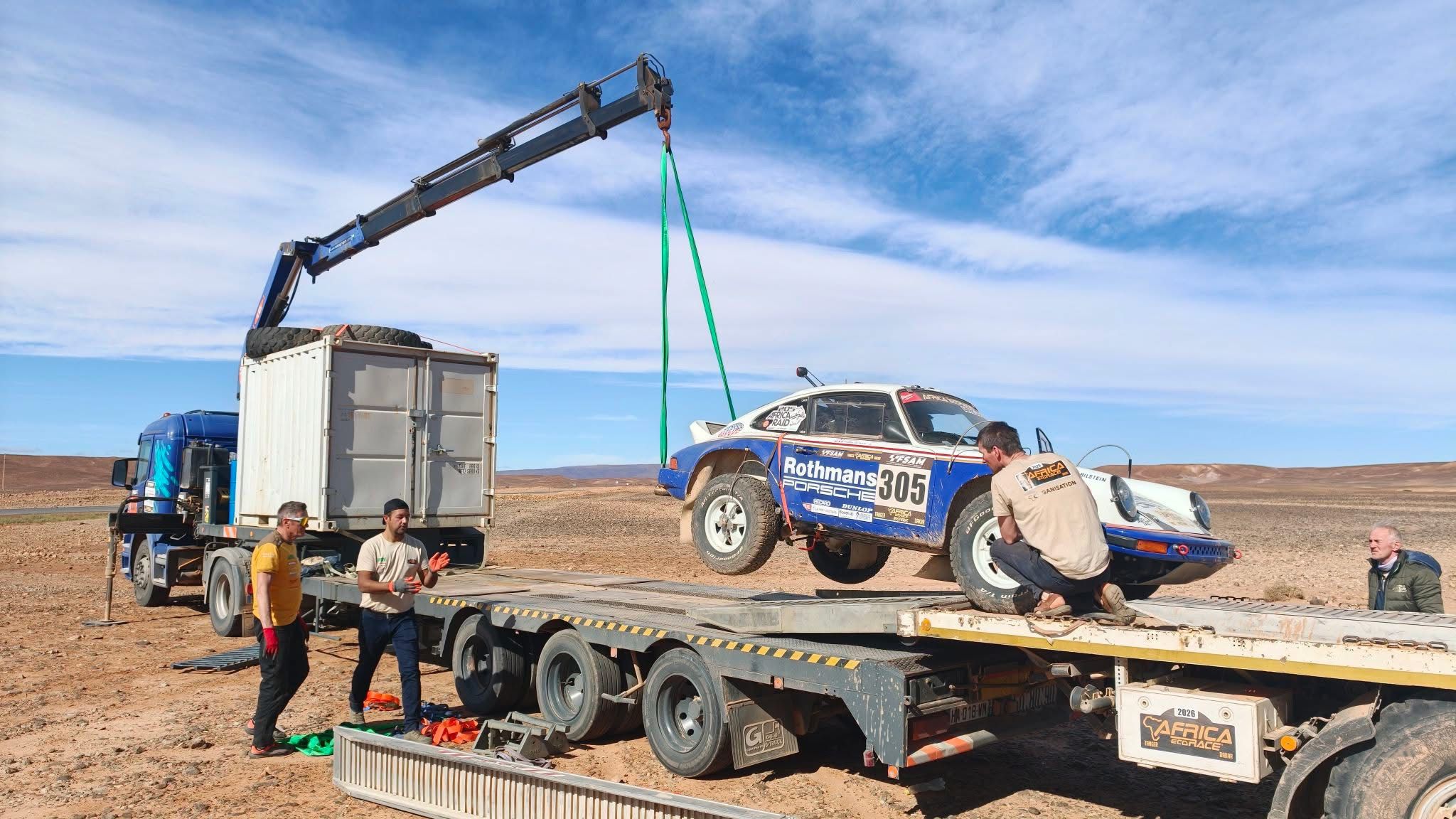 Equipage Valdec Assistance durant un bivouac