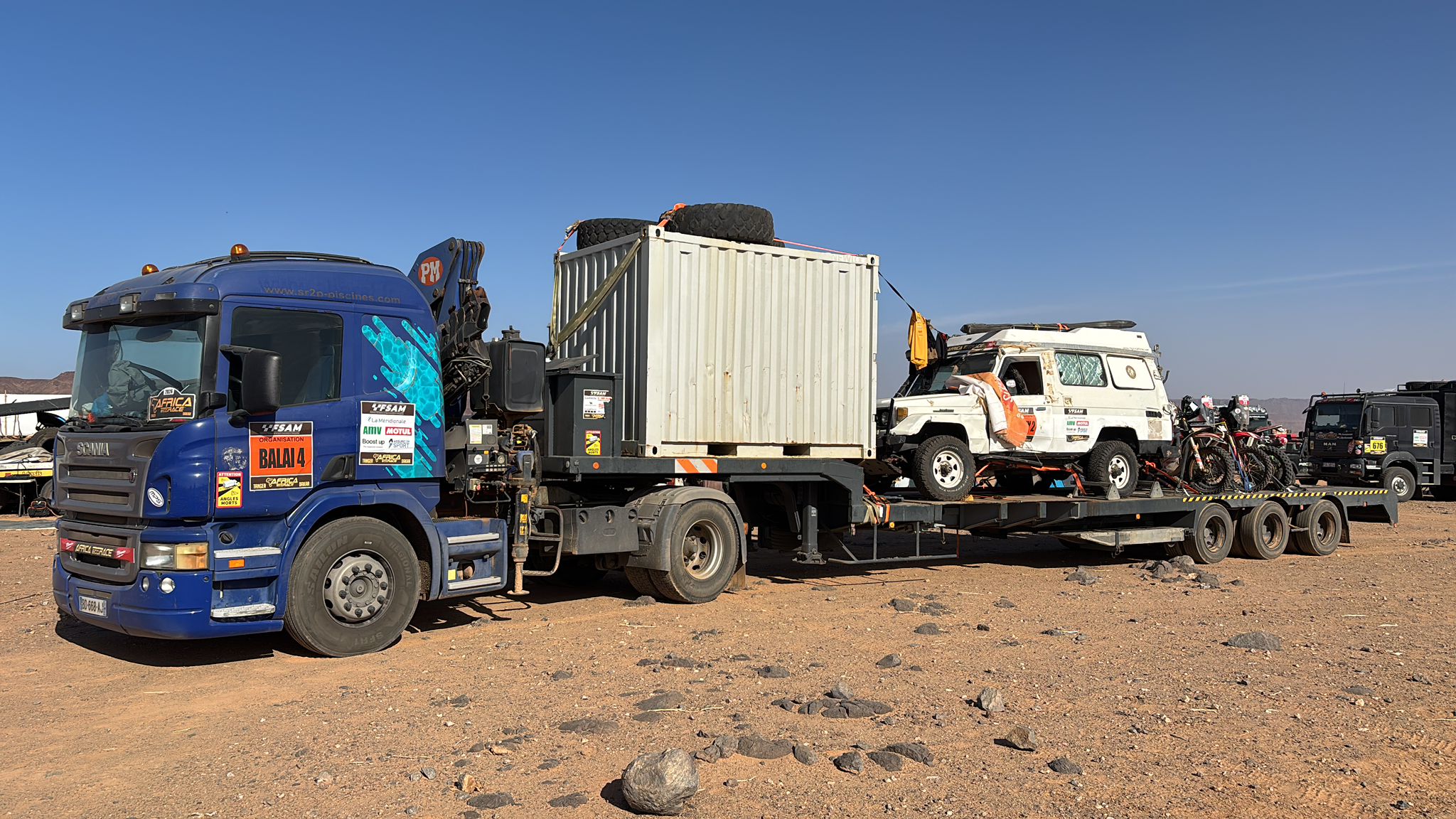 Valdec Assistance en action lors d'un raid international